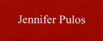 Red White Employee Badge Engraved