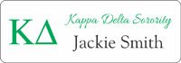Kappa Delta Name Badge