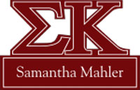 Sigma Kappa Cut Out Name Tag